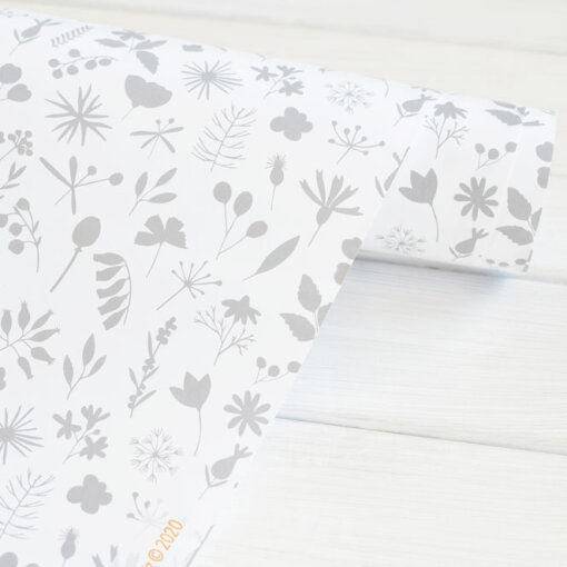 balicí papír Louka v siluetě